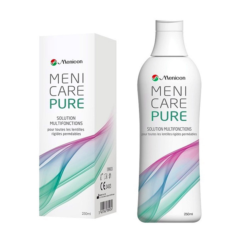 Розчин для жорстких контактних лінз Meni Care Pure Menicon, 250 мл